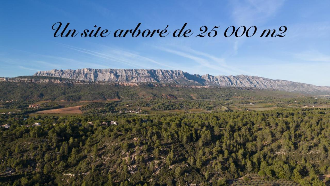 Hotel Mount Venturi - Aix-En-Provence Sainte-Victoire - Bar & Restaurant & Padel Rousset  Exterior foto